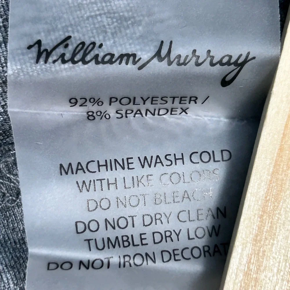 William Murray x Tito's Handmade Vodka Mens Gray Quarter Zip Pullover Large